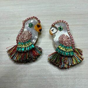 Parrot earrings